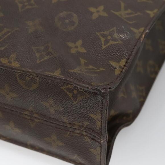 LOUIS VUITTON Monogram Sac Plat Hand Bag M51140 - Picture 12 of 16